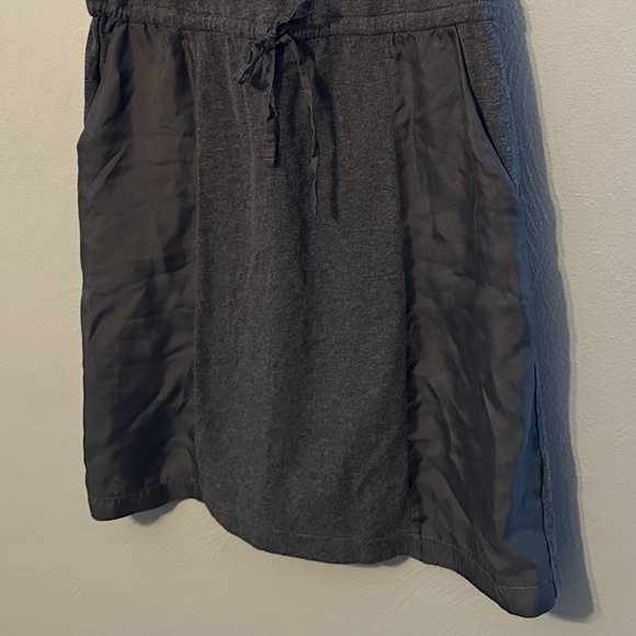 J. Crew Women's Sleeveless Hideaway Dress with Waist Tie in Gray Size Small - Picture 5 of 16